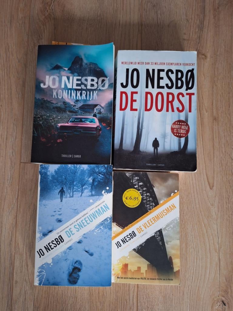 Jo Nesbo Boeken Collectie - 4 Thrillers, Boeken, Thrillers, Ophalen of Verzenden