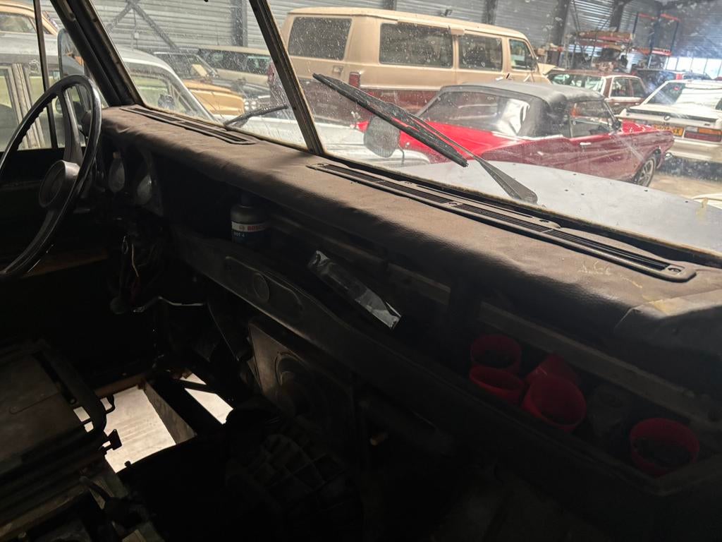 Landrover Santana 88 TDI conversion, Land Rover, Zwart, Overige kleuren, Lederen bekleding