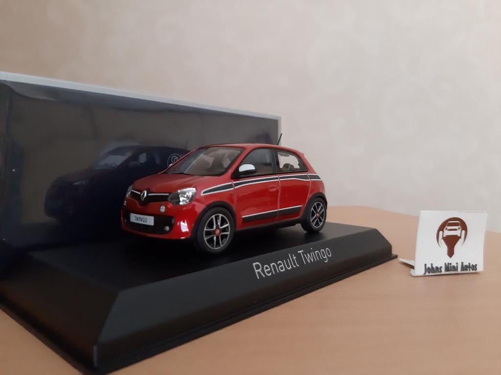 Renault Twingo Sportpack Flame Red van Norev 1:43, Auto, Norev, Ophalen of Verzenden, Norev
