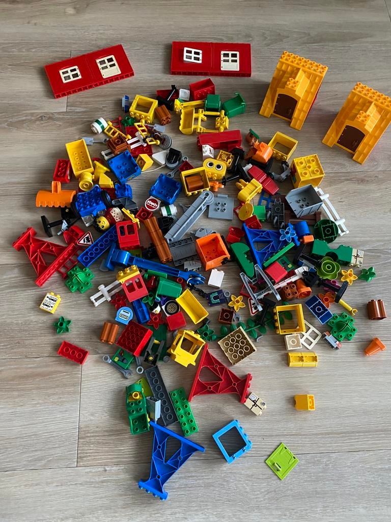 Duplo blokjes en assesoires in goede staat., Ophalen of Verzenden, Zo goed als nieuw, Duplo