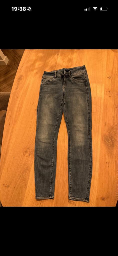 G-Star Lynn Mid Super Skinny Jeans - Maat 32x32, Ophalen of Verzenden, Zo goed als nieuw, Blauw, W30 - W32 (confectie 38/40)