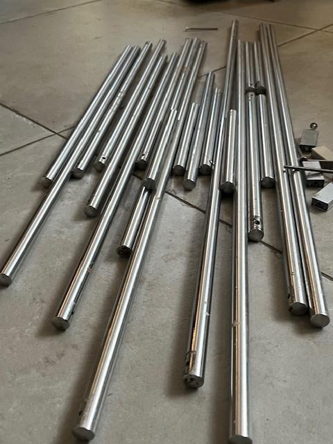 rvs handgrepen Bulthaup, Ophalen, Minder dan 50 cm, Gebruikt, Overige kleuren