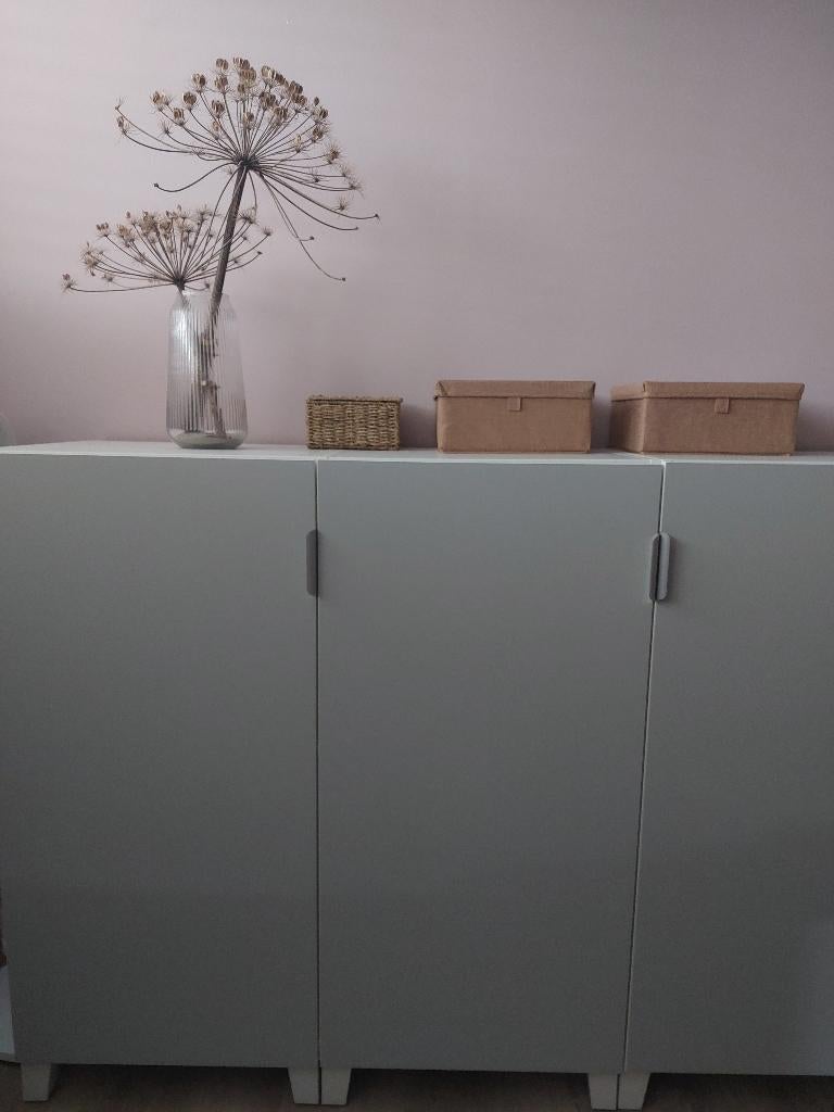 Skatval (4 stuks) deur lichtgrijs IKEA (12 euro per stuk), Ophalen, Strak, 100 tot 150 cm, 50 tot 100 cm
