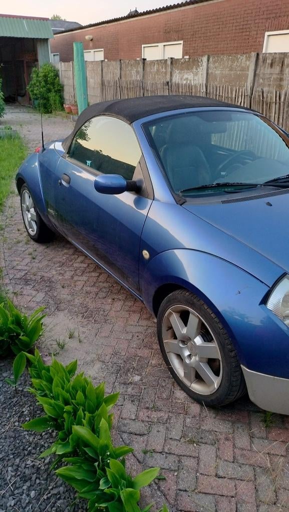 Ford Streetka 2003 Blauw, 40 €/maand, Blauw, Stoelverwarming, Origineel Nederlands