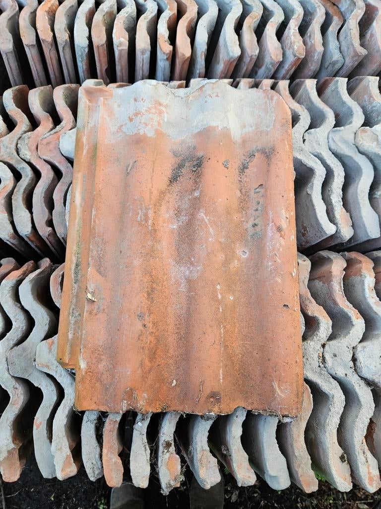 ca 1250 st rode friese golfjes, Ophalen of Verzenden, Gebruikt, Dakpannen