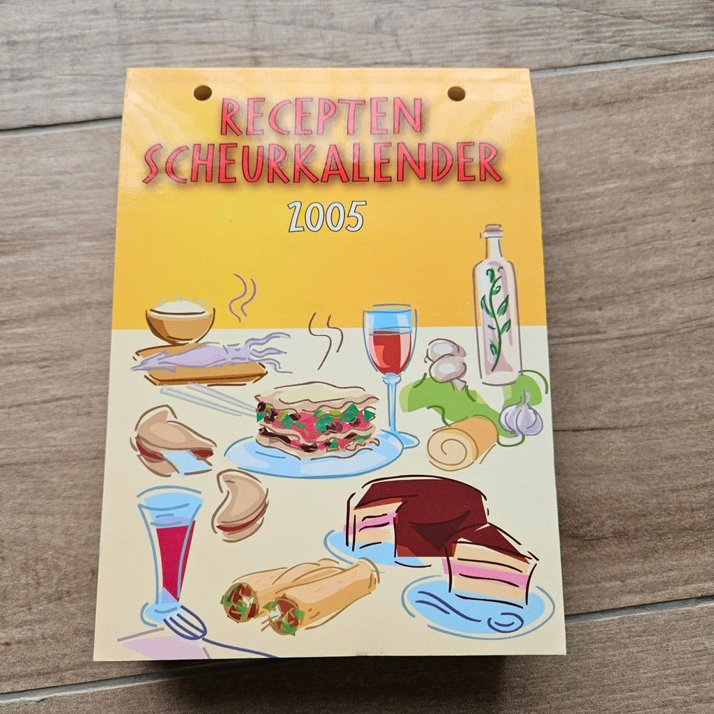 Recepten Scheurkalender, Boeken, Kookboeken, Zo goed als nieuw, Voorgerechten en Soepen, Hoofdgerechten, Tapas, Hapjes en Dim Sum