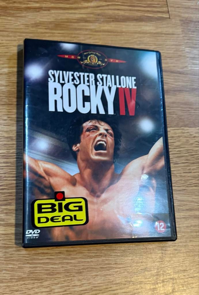Dvd Rocky 4, Cd's en Dvd's, Dvd's | Actie, Ophalen of Verzenden, Zo goed als nieuw