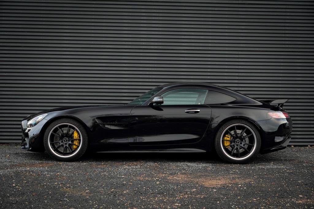 Mercedes-Benz AMG GT 4.0 R, Auto's, Achterwielaandrijving, Gebruikt, Leder en Stof, Zwart
