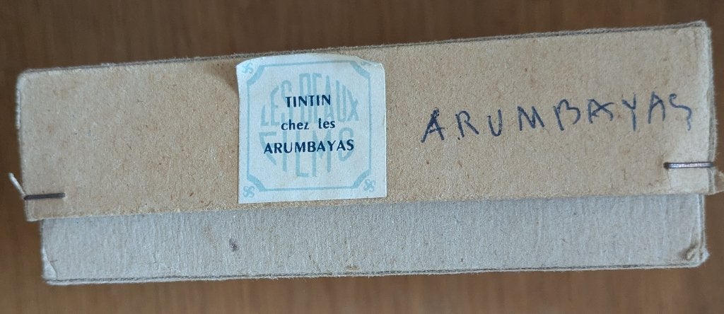 Tintin kuifje gebroken oor film fixes 35 mm toverlantaarn, Verzenden, Kuifje, Zo goed als nieuw, Overige typen