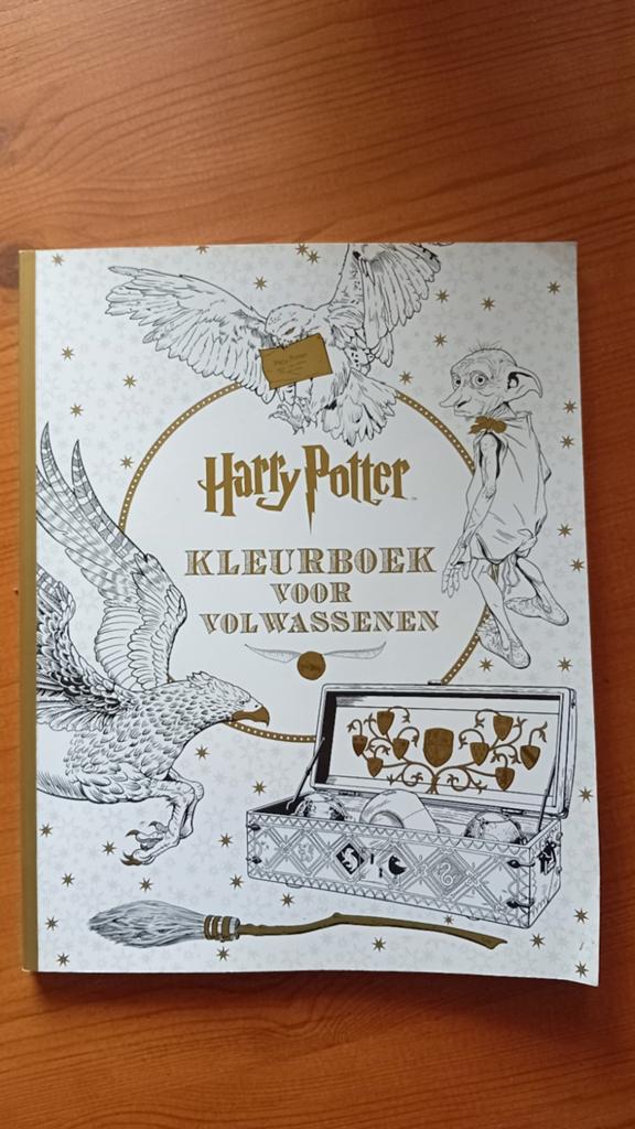 Harry Potter kleurboek, Ophalen of Verzenden, Zo goed als nieuw, Papier, Schets- of Tekenboek
