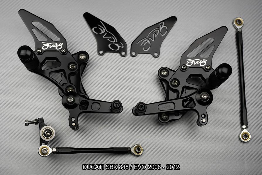 Verstelbare remschakelset DUCATI SBK 848 / EVO 2008 - 2012, Motoren, Ophalen of Verzenden