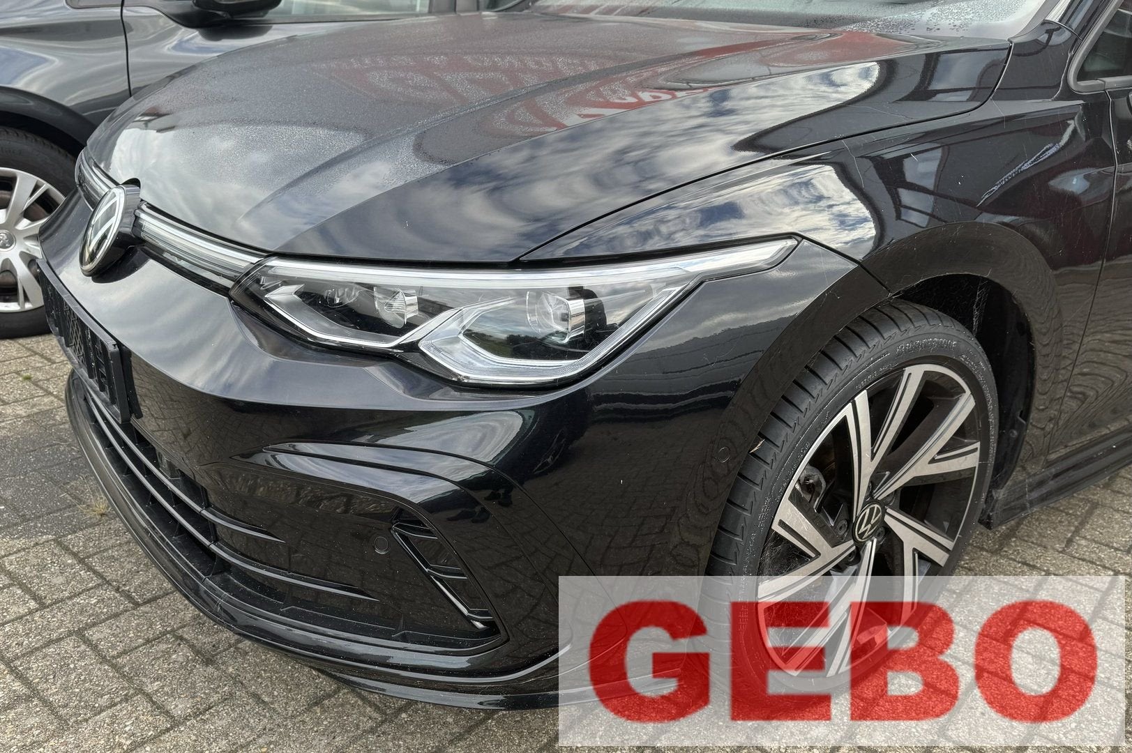 Volkswagen Golf 8 r-line voorkop motorkap bumper spatbord ko, Gebruikt, -, Volkswagen, -