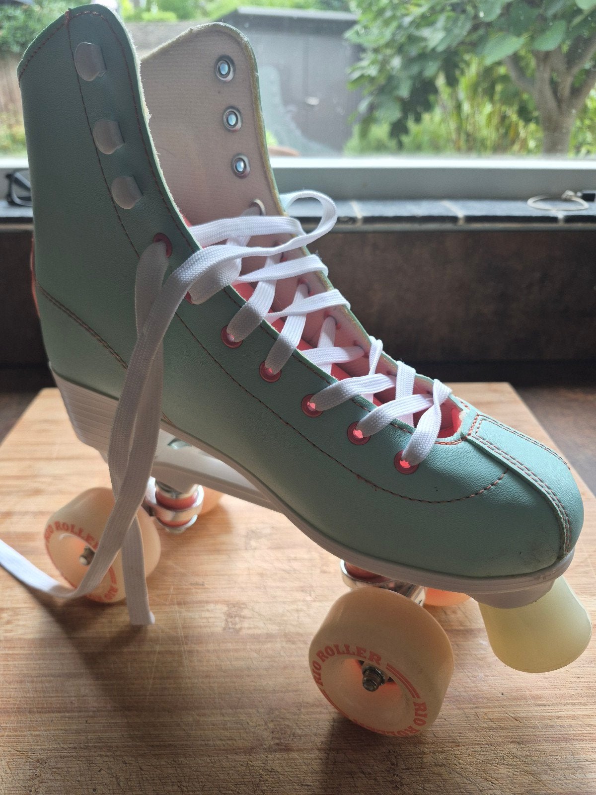 Rio roller rolschaatsen Coral maat 42, Ophalen, Overige typen, Zo goed als nieuw, Dames
