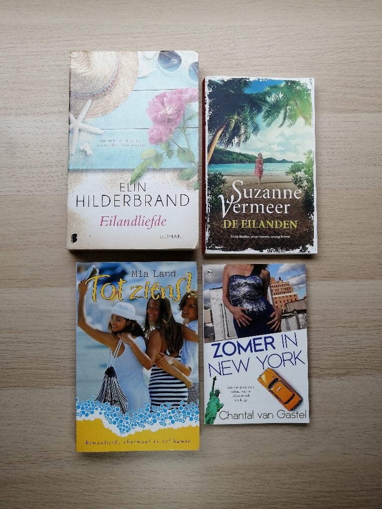 Set van 4 Boeken - Romans, Boeken, Verzenden, Gelezen, Diverse auteurs