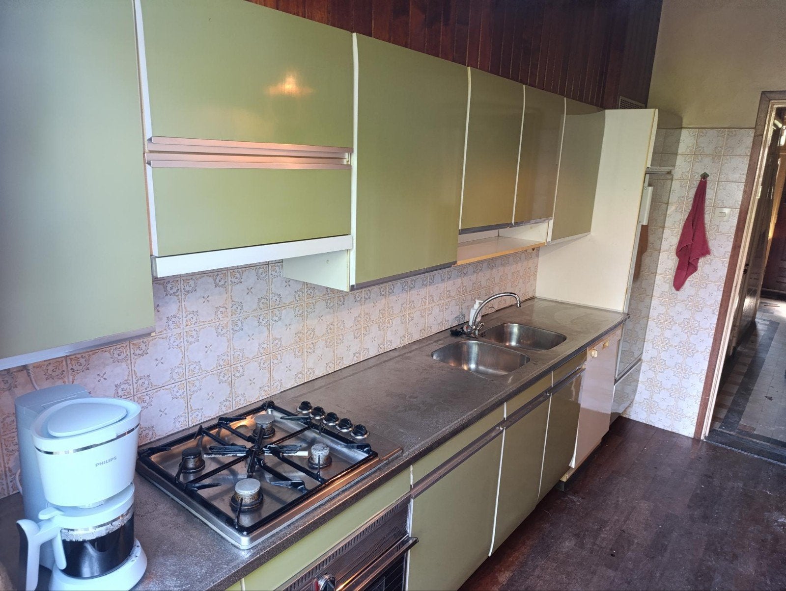 SieMatic vintage keuken jaren '70, Ophalen, Gebruikt, Enkelwandige keuken, Staal of Rvs