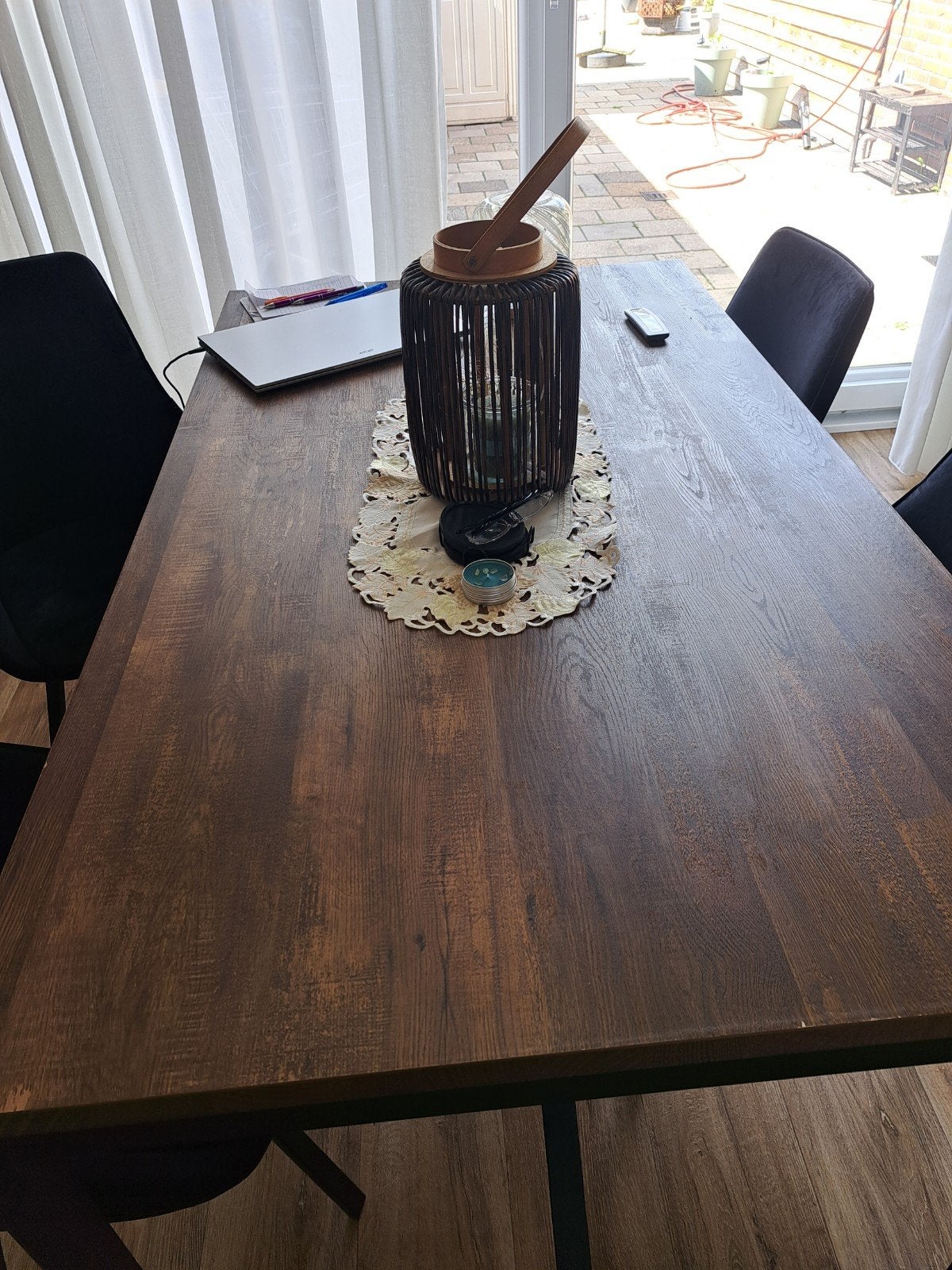 eettafel, Ophalen, Gebruikt, Mango, Minder dan 4 stoelen
