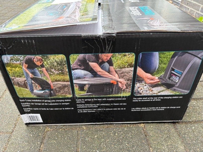 GARDENA SILENO Garage voor robotmaaier - Ongebruikt, GARDENA Manufacturing GmbH, Minder dan 30 cm, Hans-Lorenser-Straße 40 89079 Ulm Duitsland