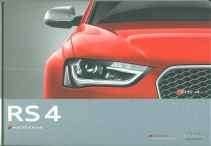 Audi RS3 of RS4 originele brochure/auto folder '06 - '12, Boeken, Ophalen of Verzenden, Zo goed als nieuw, Audi