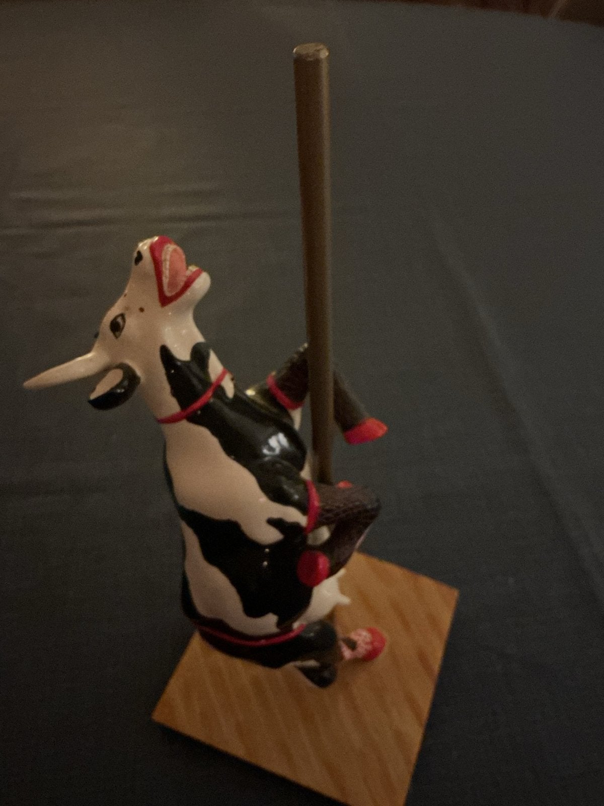 Cow Parade 'Pole Dancer' beeldje - Uniek verzamelobject, Ophalen of Verzenden, Nieuw, Dier