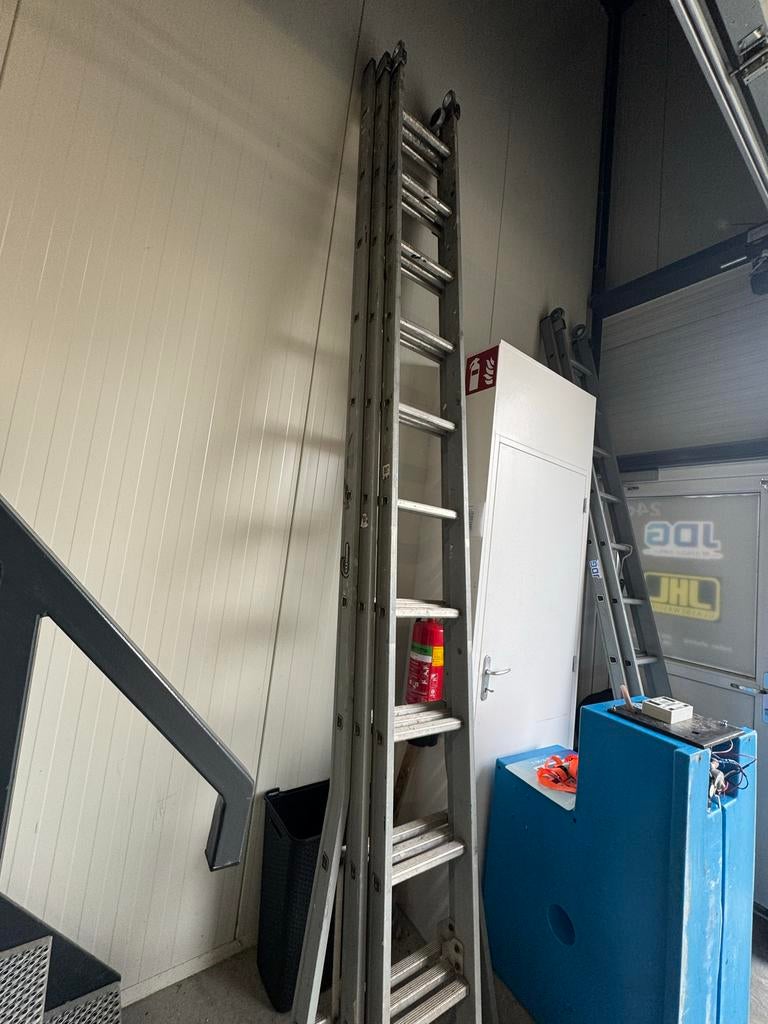 Dirks ladder 3x10 sporten, 35cm sportafstand, Ophalen, Gebruikt, Ladder, Opvouwbaar of Inschuifbaar
