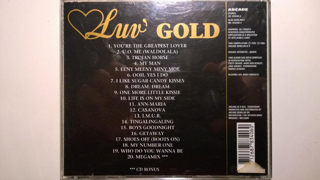 Luv - Gold, Ophalen of Verzenden, 1980 - 1989, Zo goed als nieuw