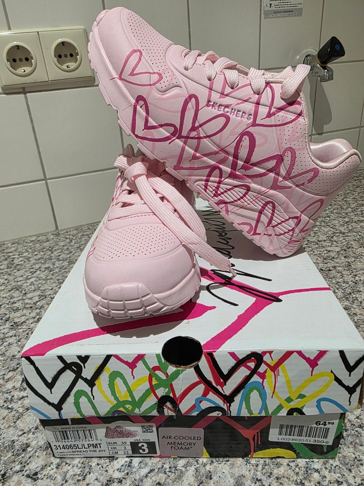 Nieuwe Skechers schoenen maat 35 - nooit gedragen, Meisje, Schoenen, Nieuw, Skechers