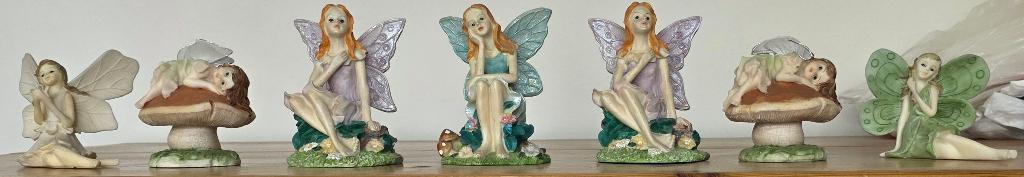 Elfjes 7 stuks, Ophalen of Verzenden, Zo goed als nieuw, Fantasy