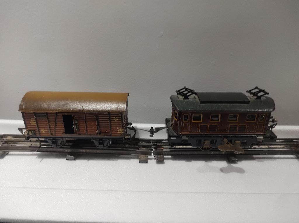 Spoor 0 Opwindtrein - Treinset met kenner nodig, Hobby en Vrije tijd, Modeltreinen | Overige schalen, Gebruikt, Treinset, Gelijkstroom