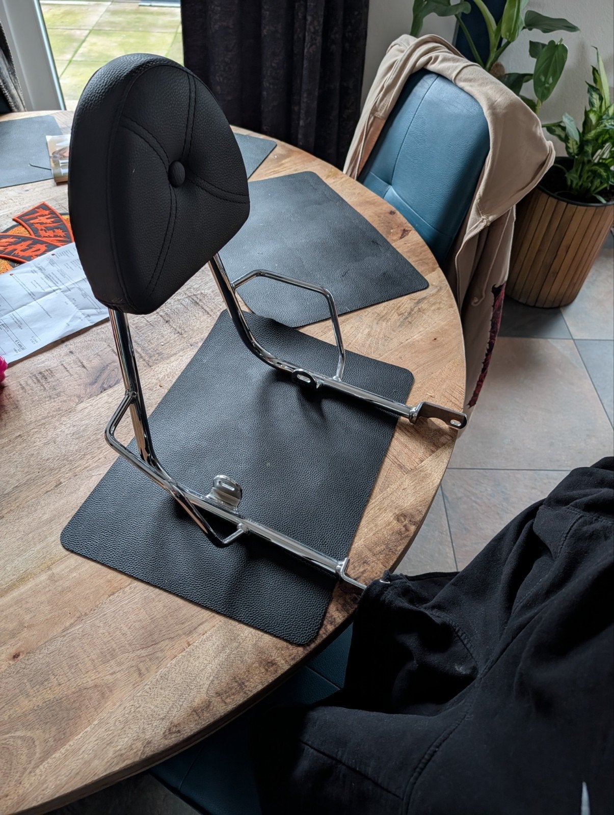 Moto Guzzi Sissybar Rugleuning California Stone Jackal, Ophalen of Verzenden, Gebruikt