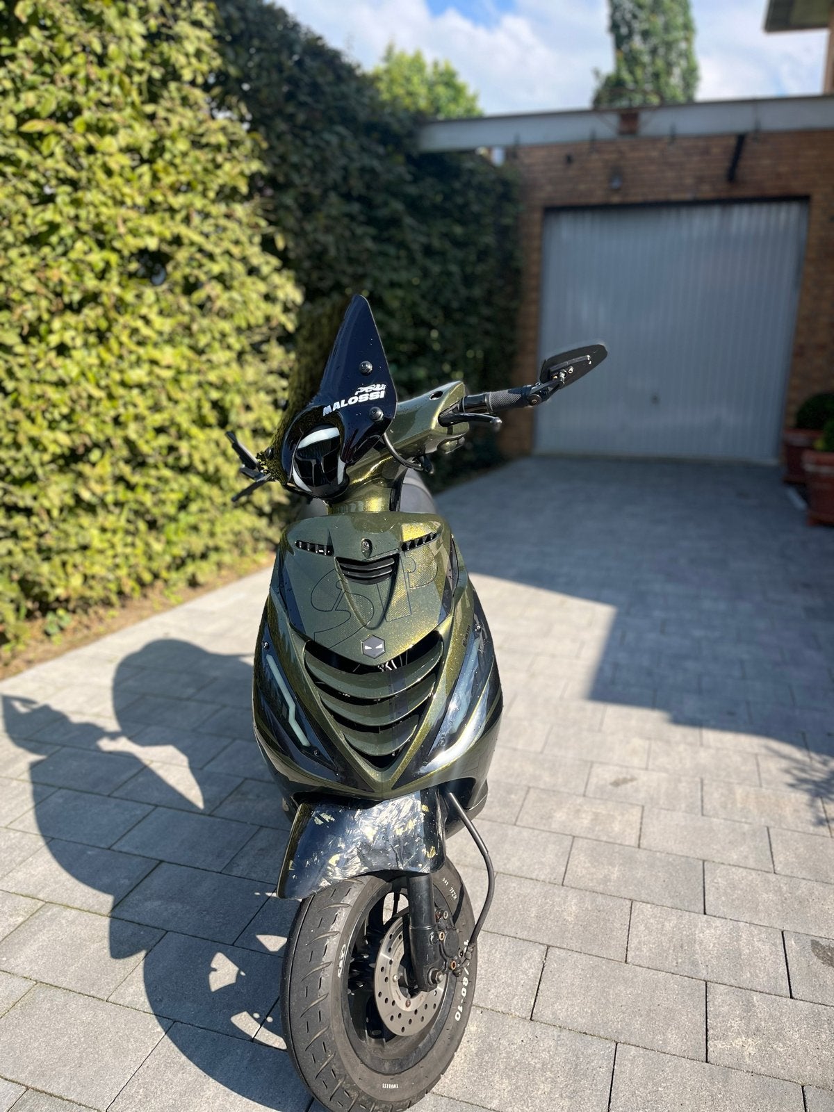 Piaggio Zip 80cc malossi MOET WEG, Fietsen en Brommers, Snorfietsen en Snorscooters, Gebruikt, Piaggio, Benzine, Ophalen