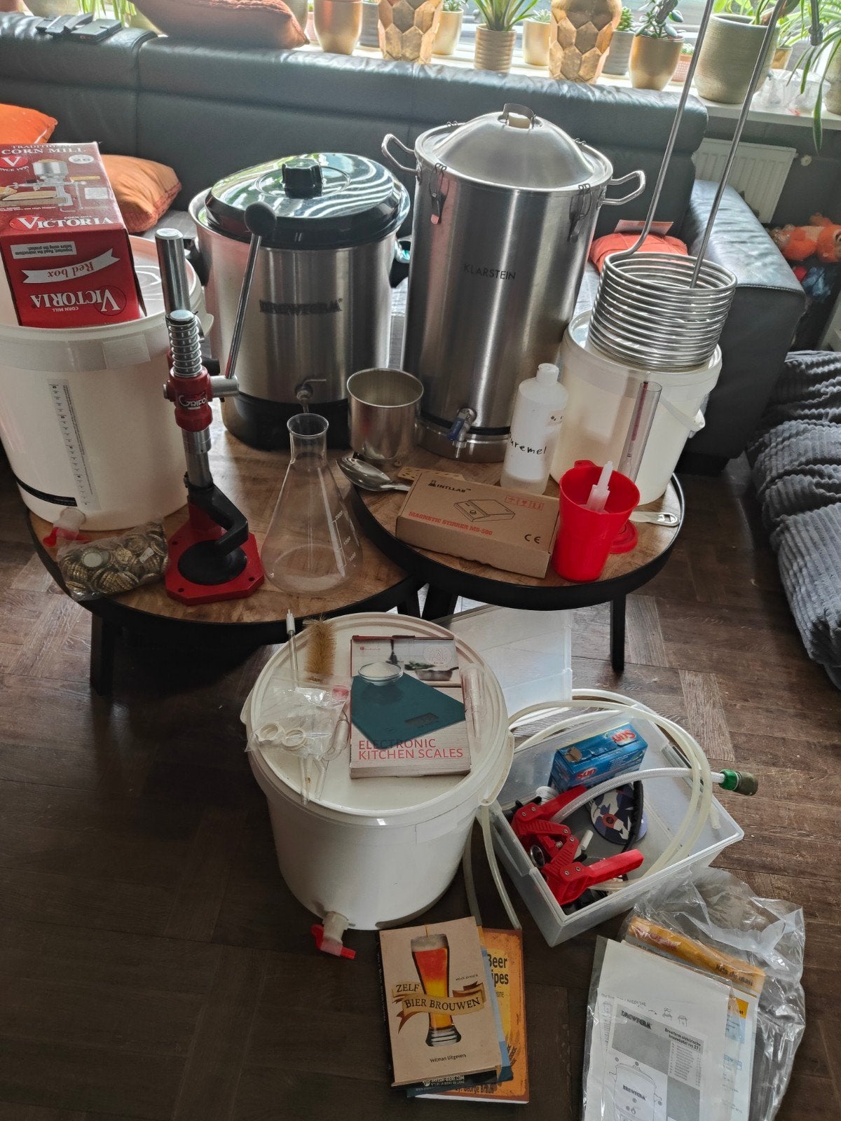 Complete Bier Brouw Set - Alles voor de Thuisbrouwer, Ophalen