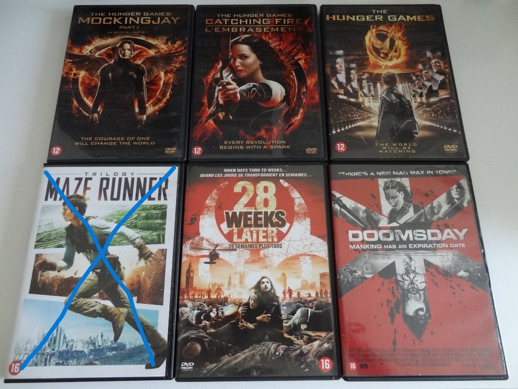 Diverse DVD's van Fantasy en Science Fiction films, Alle leeftijden, Ophalen, Zo goed als nieuw