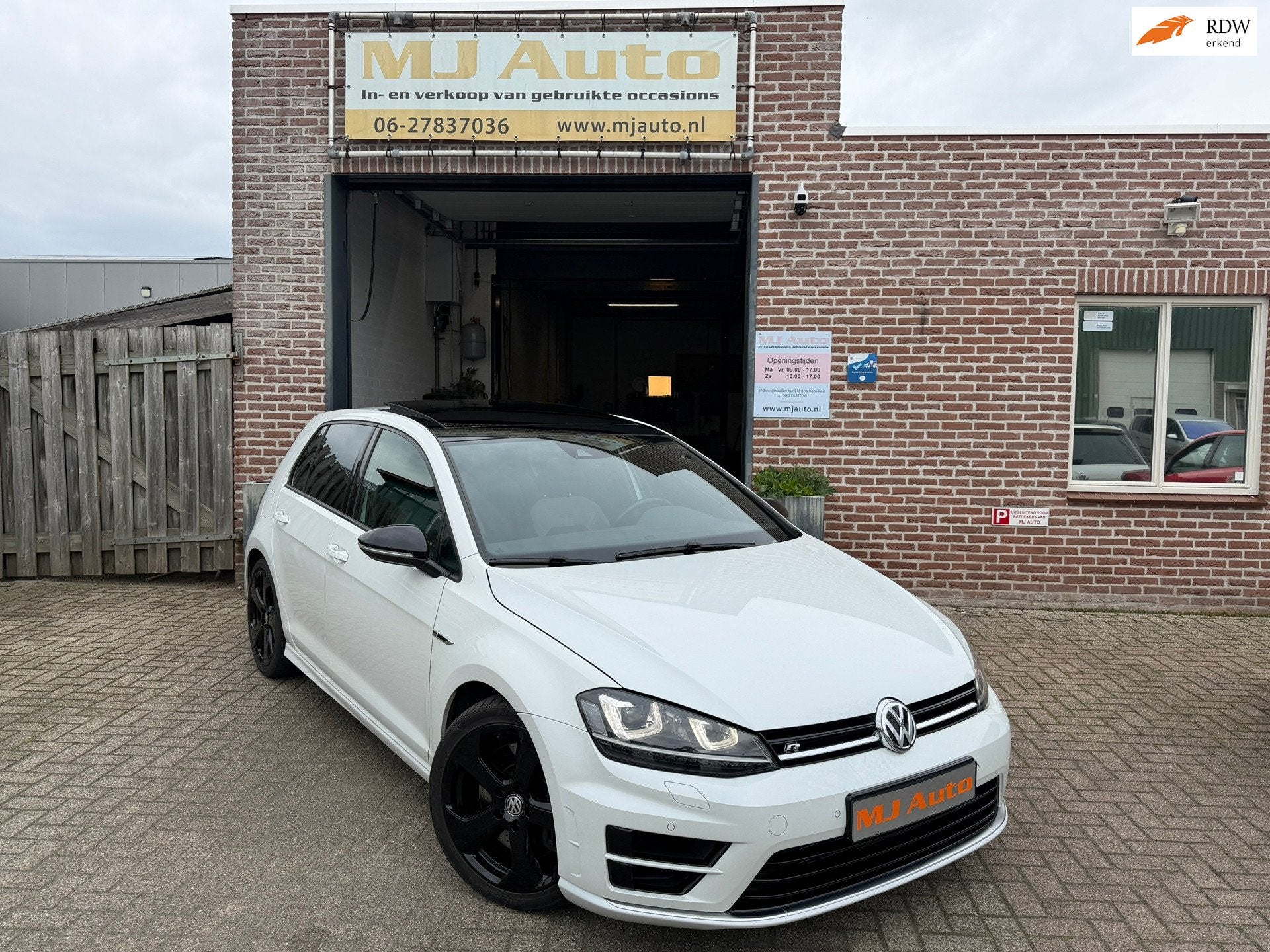 Volkswagen Golf 2.0 TSI R 4Motion parelmoer panoramadak keyl, Auto's, Automaat, Gebruikt, 4 cilinders, 1984 cc