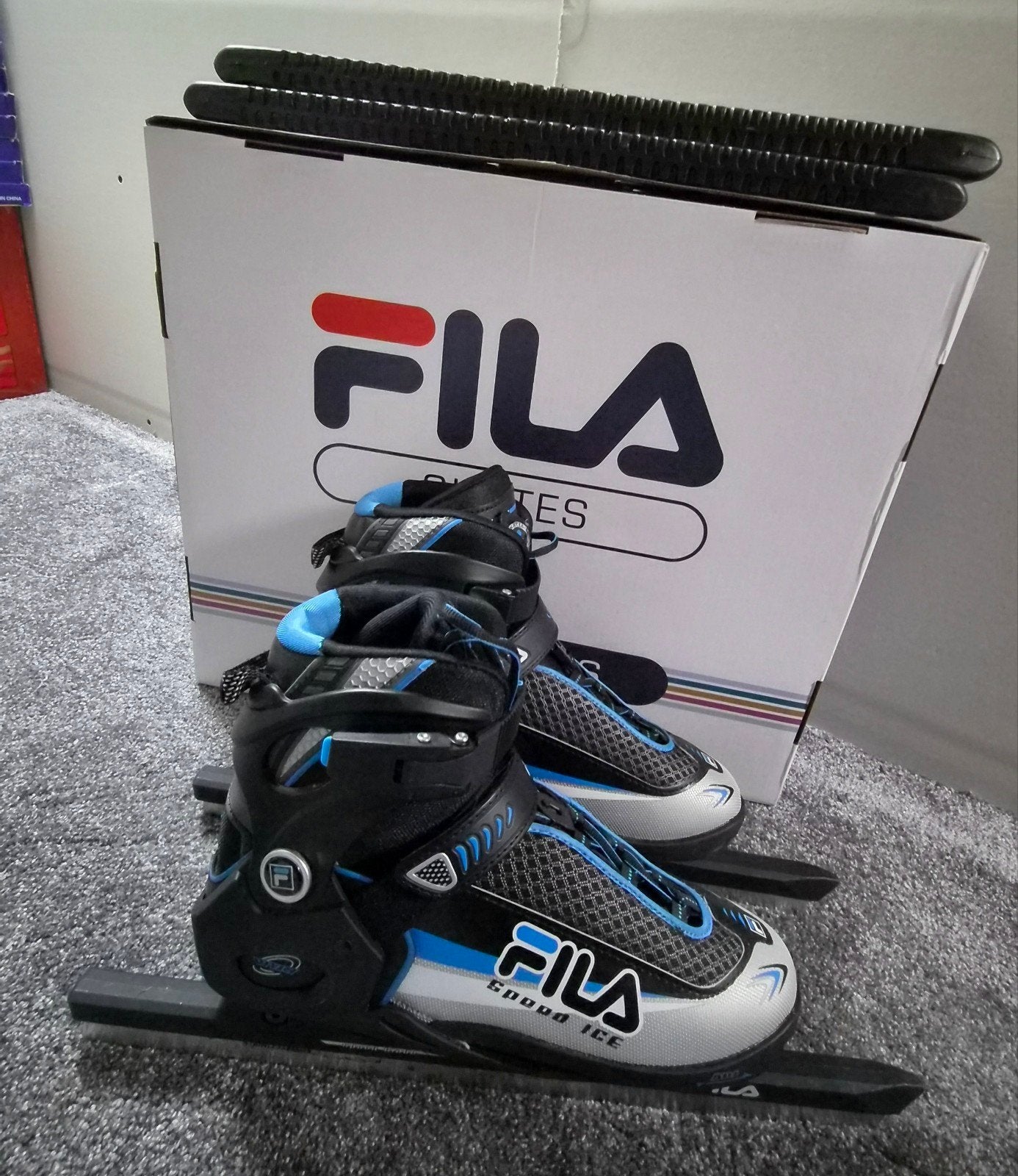 Fila Wizy Ice Speed verstelbare noren 38-41, Ophalen of Verzenden, Zo goed als nieuw, Noren, Overige merken