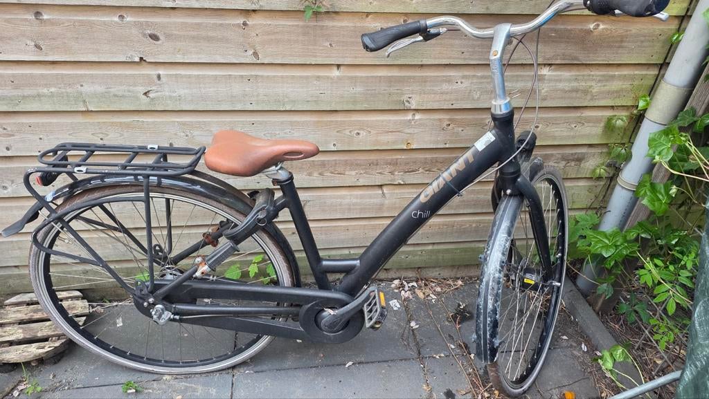 Giant Chill damesfiets - Comfortabel en stijlvol, Ophalen, Gebruikt, Velgrem, Versnellingen