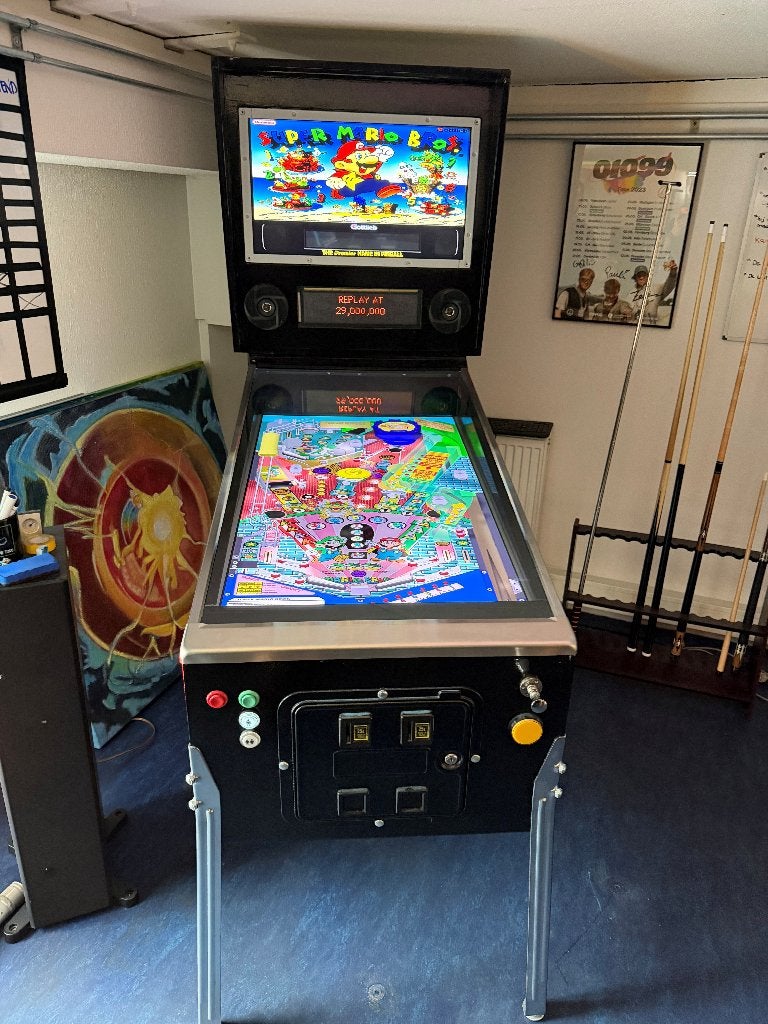 Virtual Pinball Widebody zelfbouw, Gebruikt, Elektronisch, Flipperkast, Ophalen