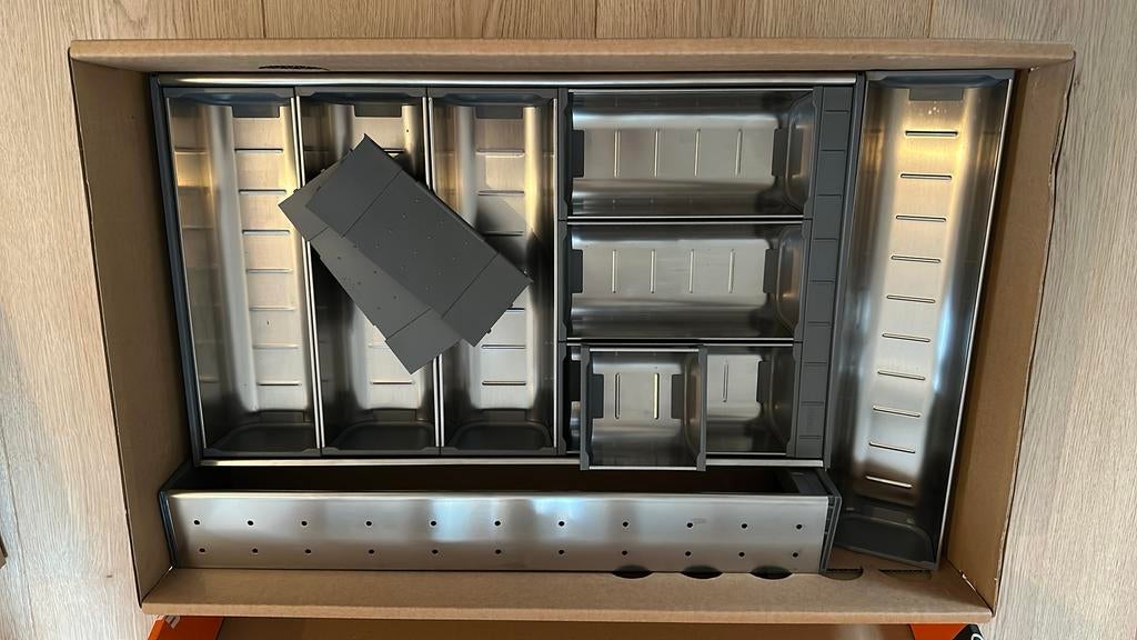 Blum Orga-Line 2x bestekbak lade indeling, Ophalen of Verzenden, Nieuw