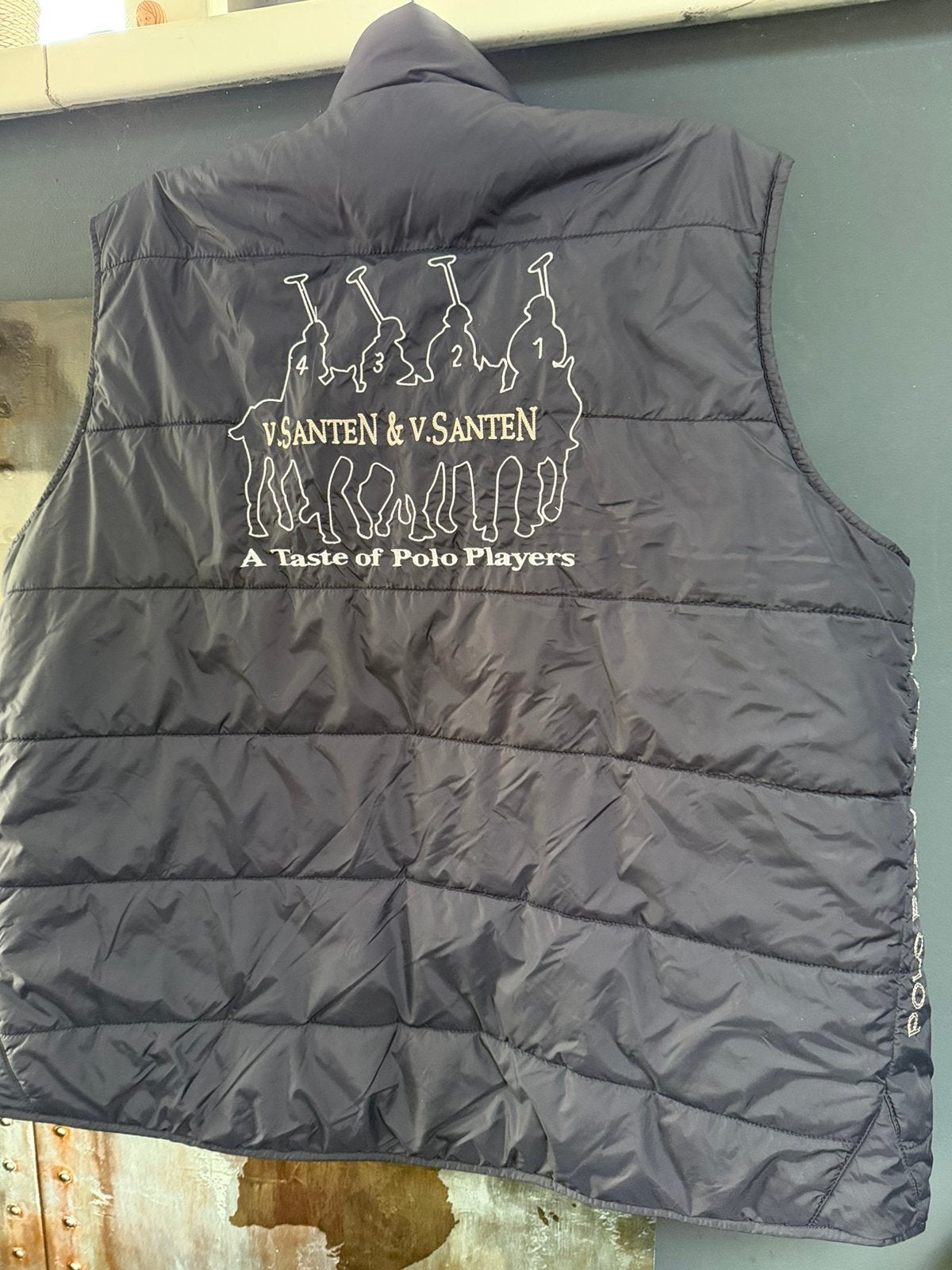 Bodywarmer Santen & v Santen dubbelzijdig mt m/l, Kleding | Dames, Bodywarmers, Ophalen of Verzenden, Gedragen, Maat 42/44 (L)