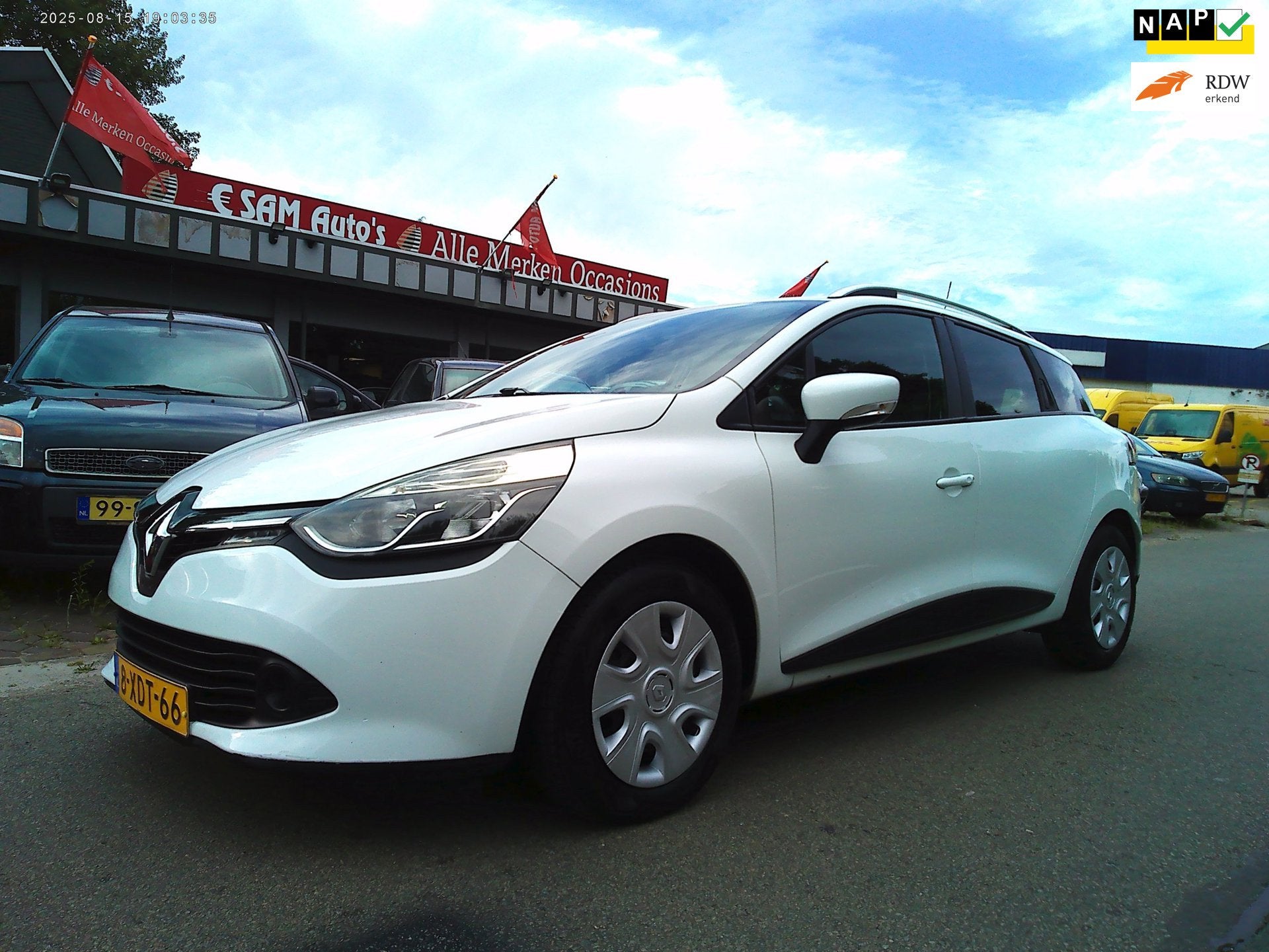 Renault Clio Estate 1.5 dCi ECO Expression (NAVI+Airco), Voorwielaandrijving, Euro 5, Gebruikt, 4 cilinders