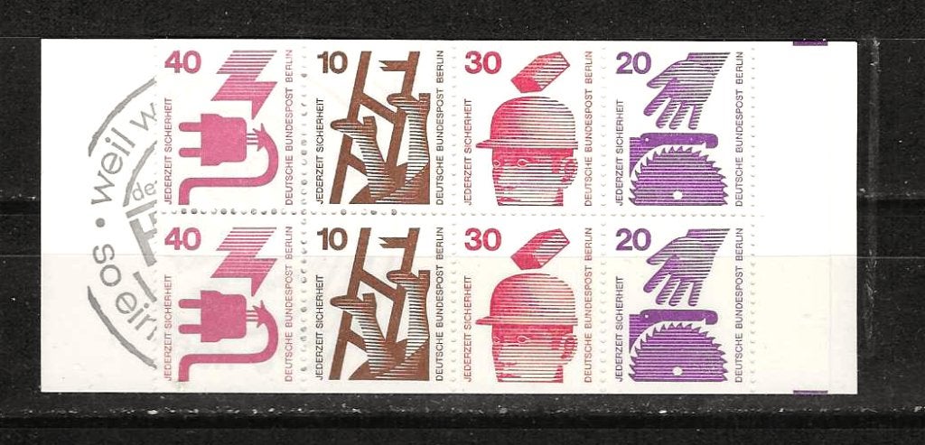 Berlin MH 9 A postfris, Ophalen of Verzenden, BRD, Postfris