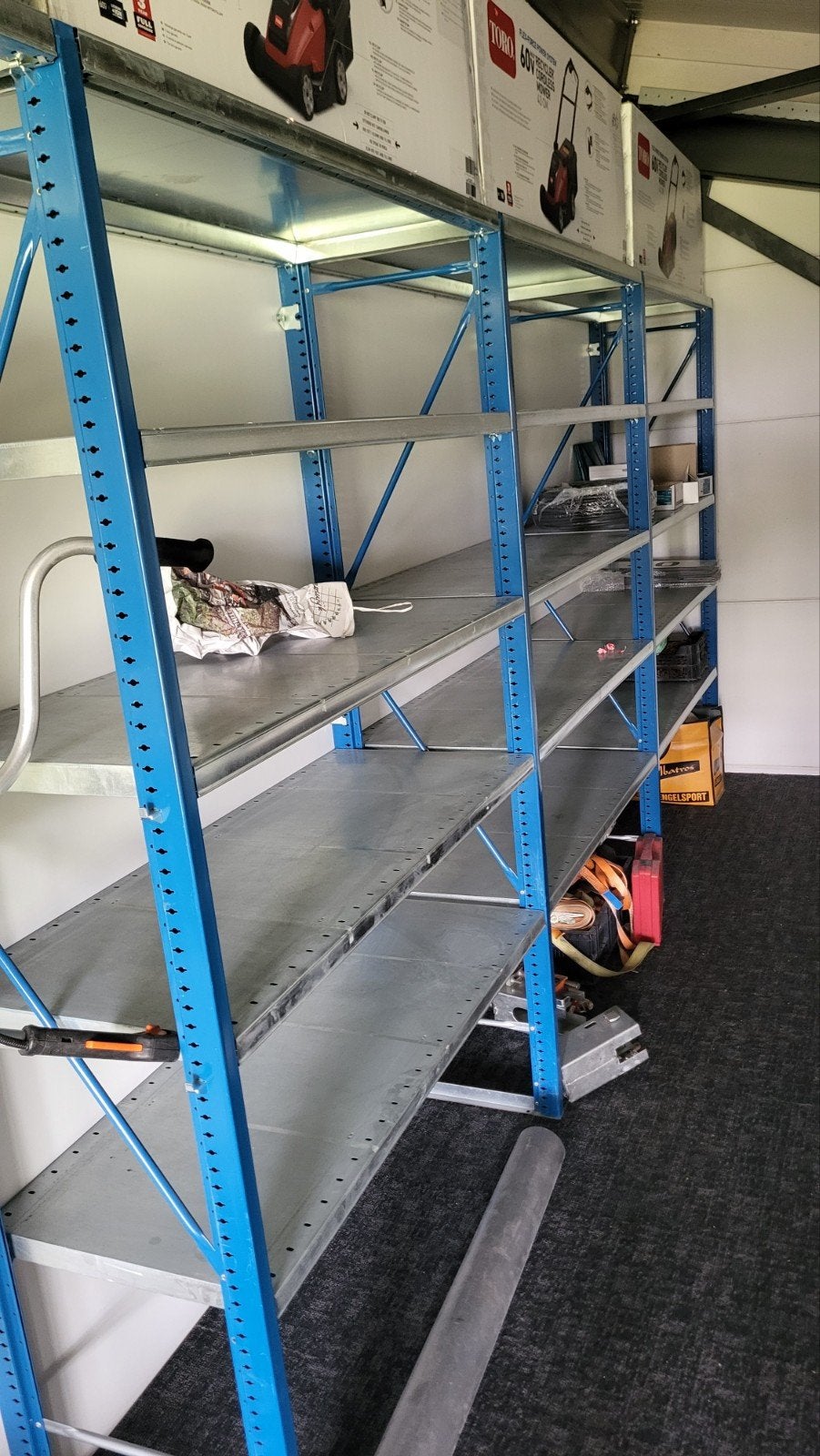 Stelling 50 diep 4 staanders, Huis en Inrichting, Ophalen of Verzenden, Gebruikt