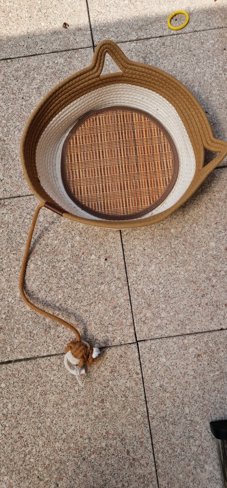 +1                    Deze kattenmand is handgeweven van kat, Ophalen of Verzenden