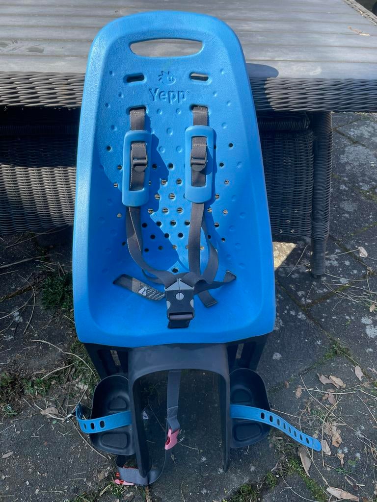 Yepp Maxi Blue EF easy fit achterzitje, Achterzitje, 9 t/m 18 kg, Ophalen of Verzenden, Gebruikt
