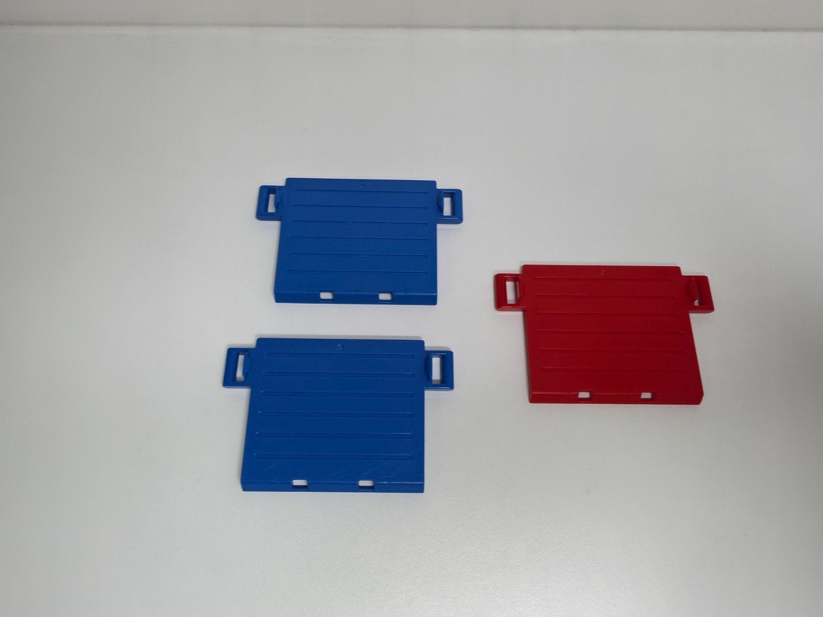 LEGO Duplo Onderdelen: 3x klepje voor aanhanger / truck