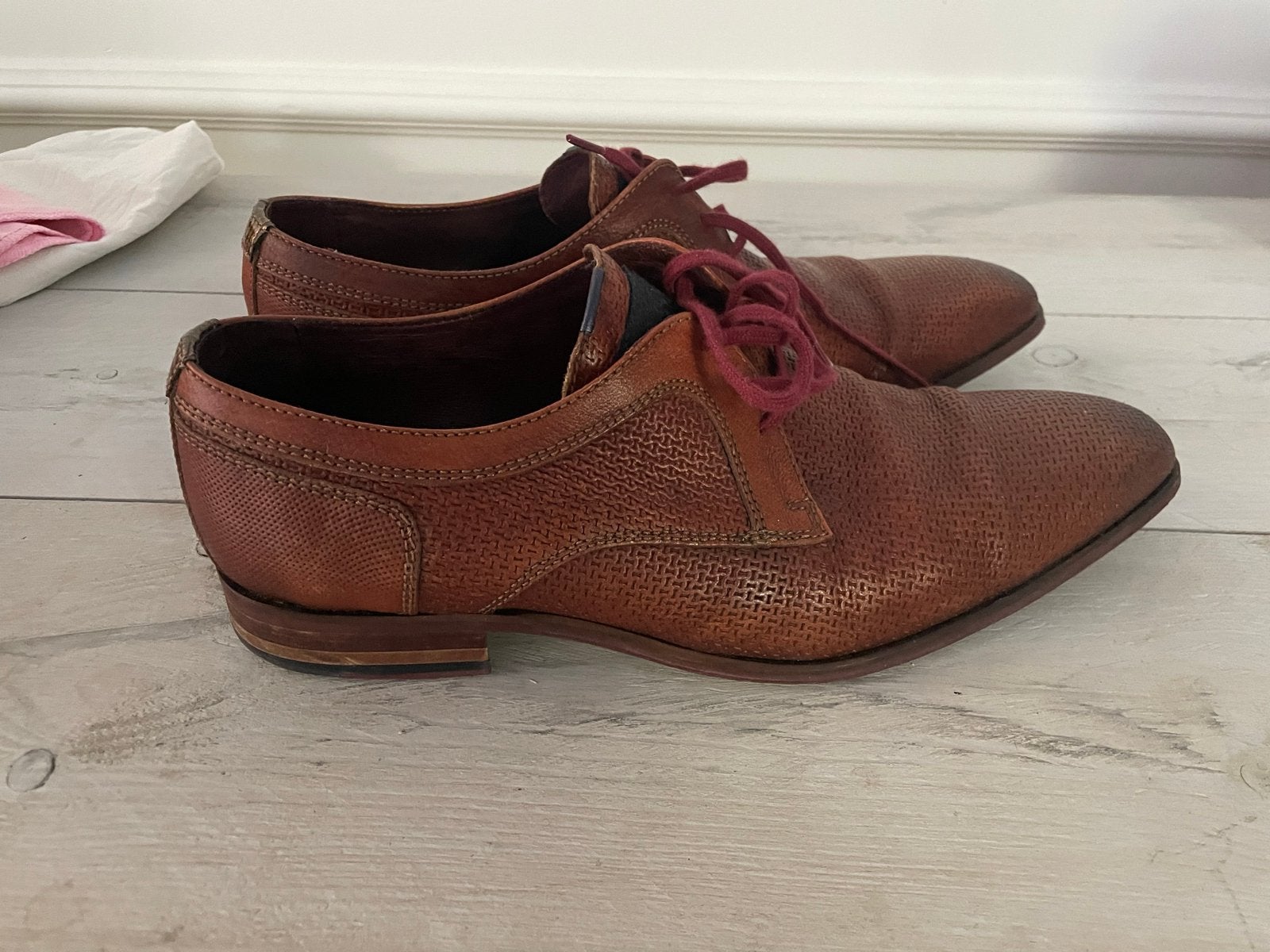Braez nette schoenen maat 44, Kleding | Heren, Schoenen, Ophalen of Verzenden, Gedragen, Bruin, Veterschoenen