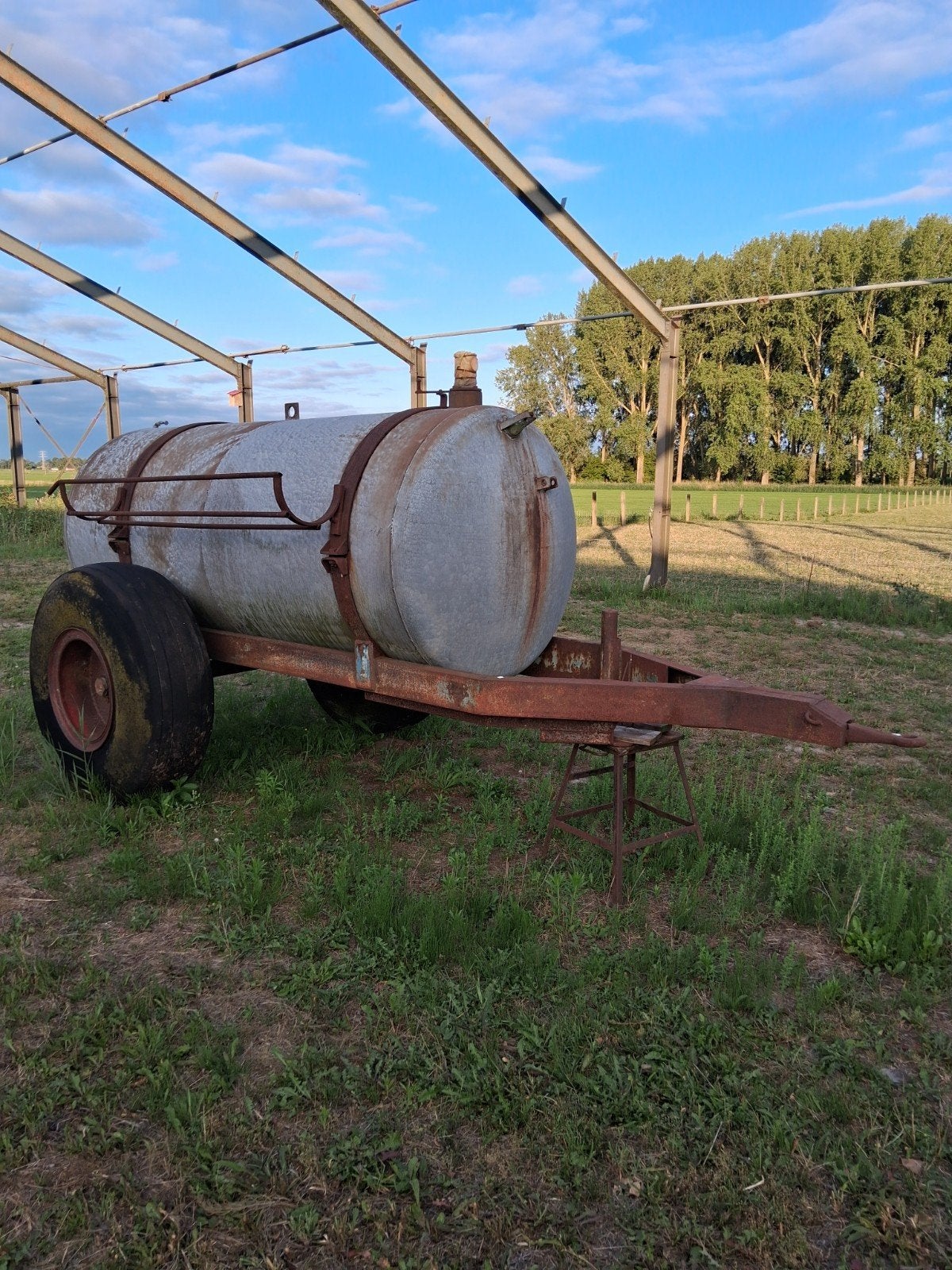 Giertank, waterwagen, schaap, Ophalen, Nieuw