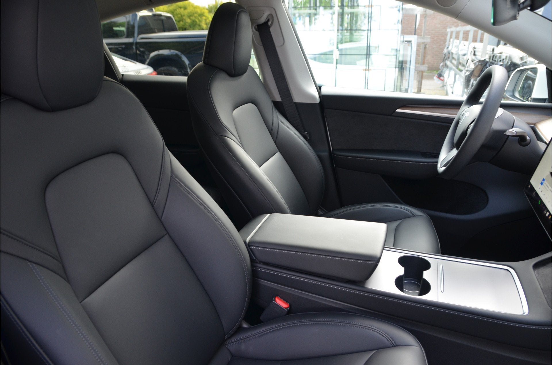 Tesla Model Y RWD 58 kWh AutoPilot4.0, FSD 99,- p/mnd, Auto's, Tesla, Automaat, Achterwielaandrijving, Gebruikt, Zwart