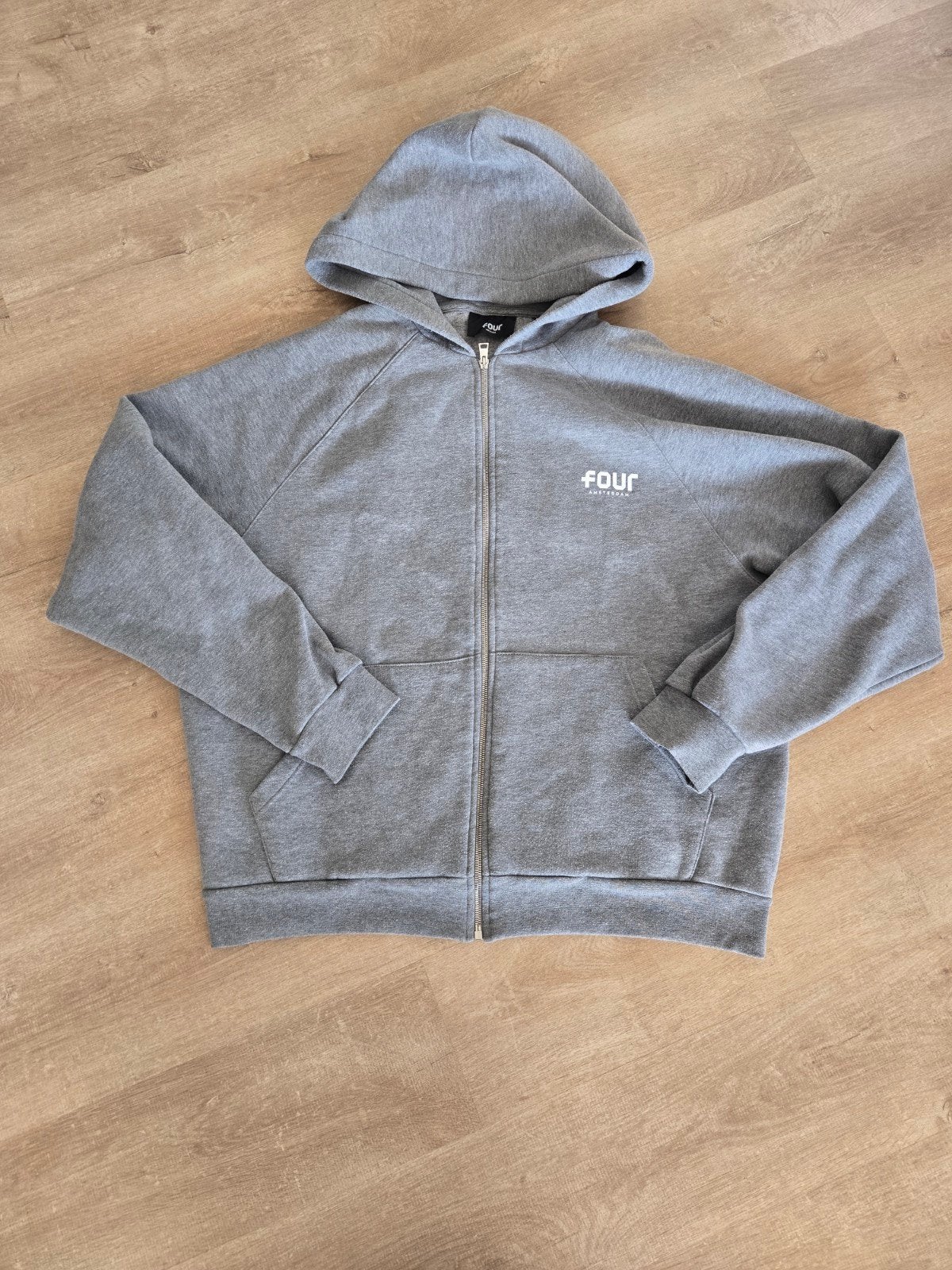 FOUR by FOUR hoodie grijs maat M, FOUR by FOUR, Maat 48/50 (M), Ophalen of Verzenden, Zo goed als nieuw