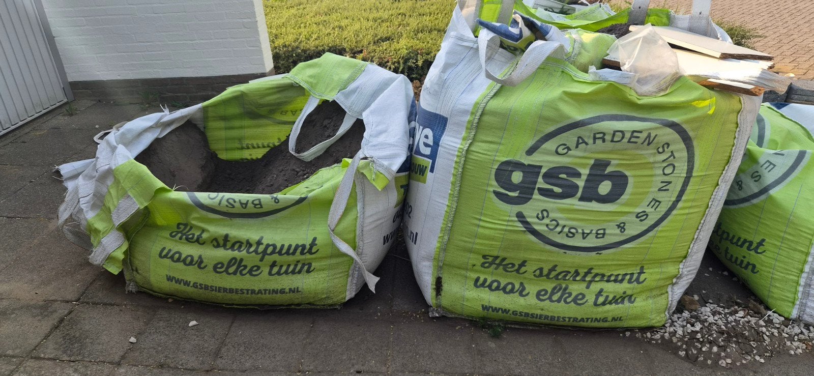 gratis afhalen teelaarde, Ophalen, Nieuw