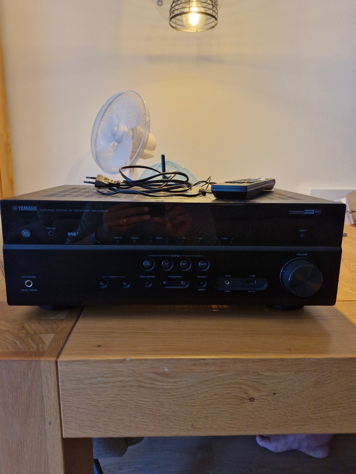 Yamaha RX-V481D AV-receiver met DAB+, Audio, Tv en Foto, Versterkers en Receivers, Gebruikt, Yamaha, Ophalen of Verzenden, 120 watt of meer